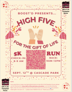 Boost'd 5k flyer